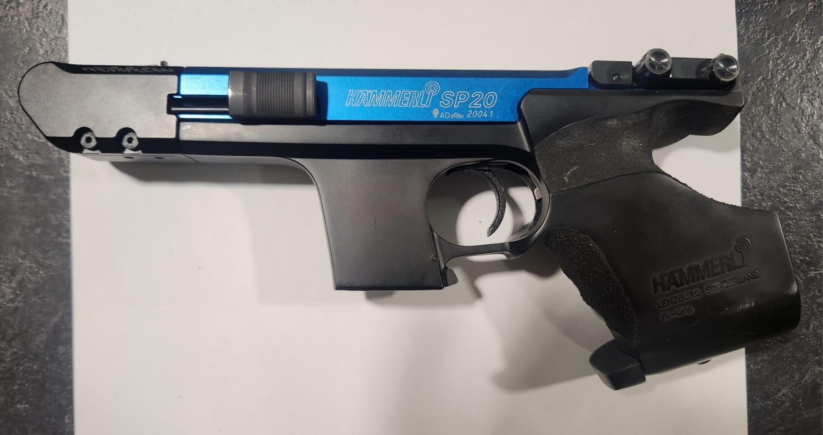 Pistola Hammerli Modelo Sp20